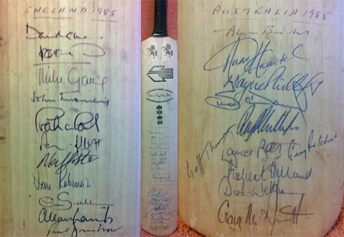 England Test Cricket Signed Memorabilia