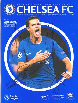 Chelsea FC Football Memorabilia Signed Collectables