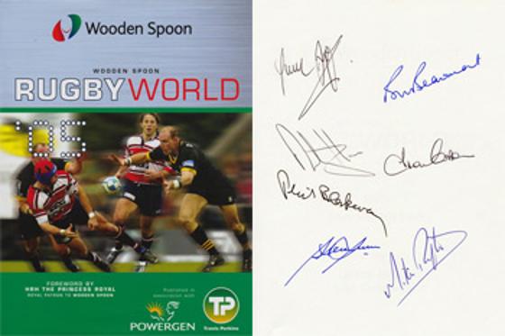 British Lions Shirt Rugby Union Autographs for sale